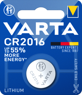 KNOOPCEL BATTERIJ VARTA CR2016